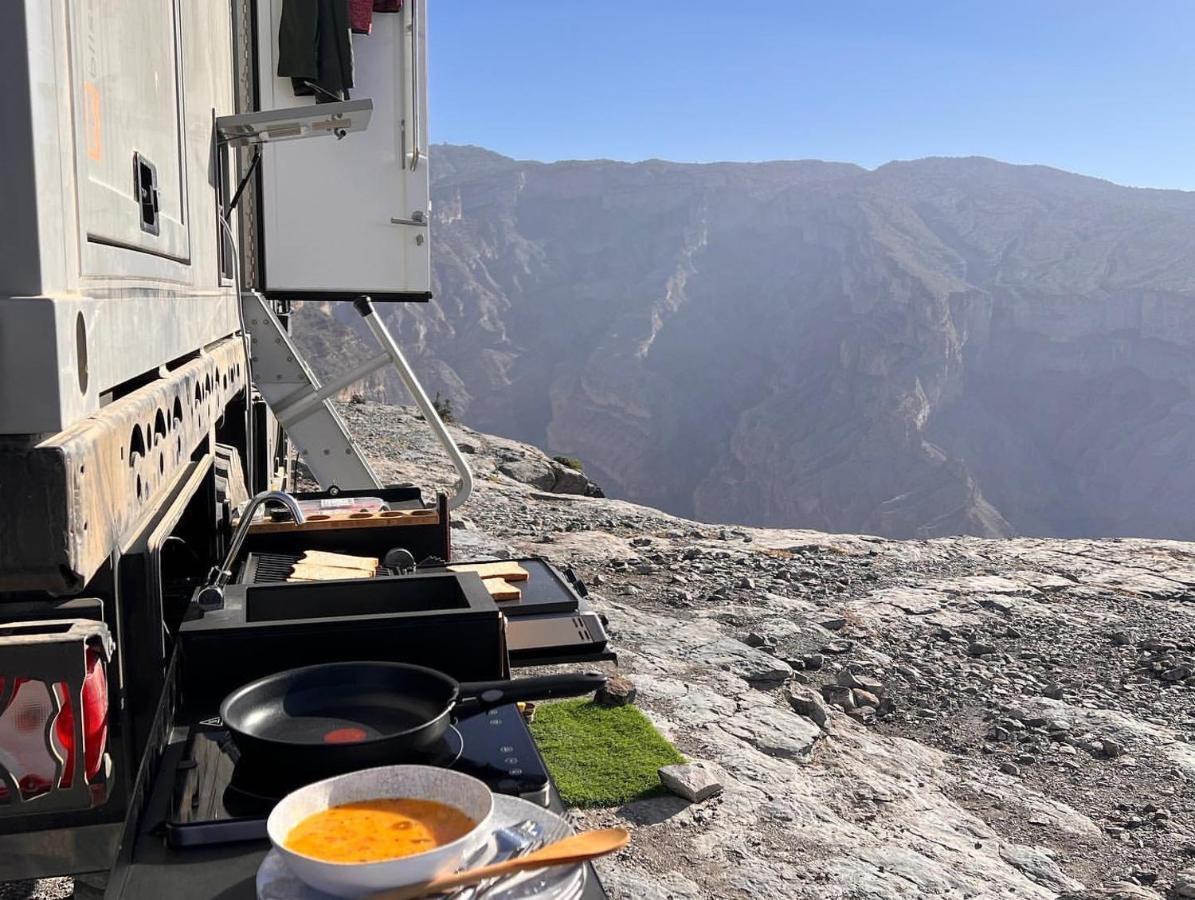 Jabal Shams Mountain Rest House Al Hub Eksteriør billede