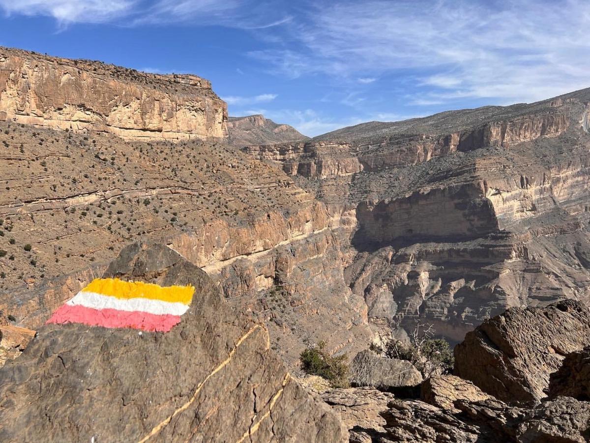 Jabal Shams Mountain Rest House Al Hub Eksteriør billede