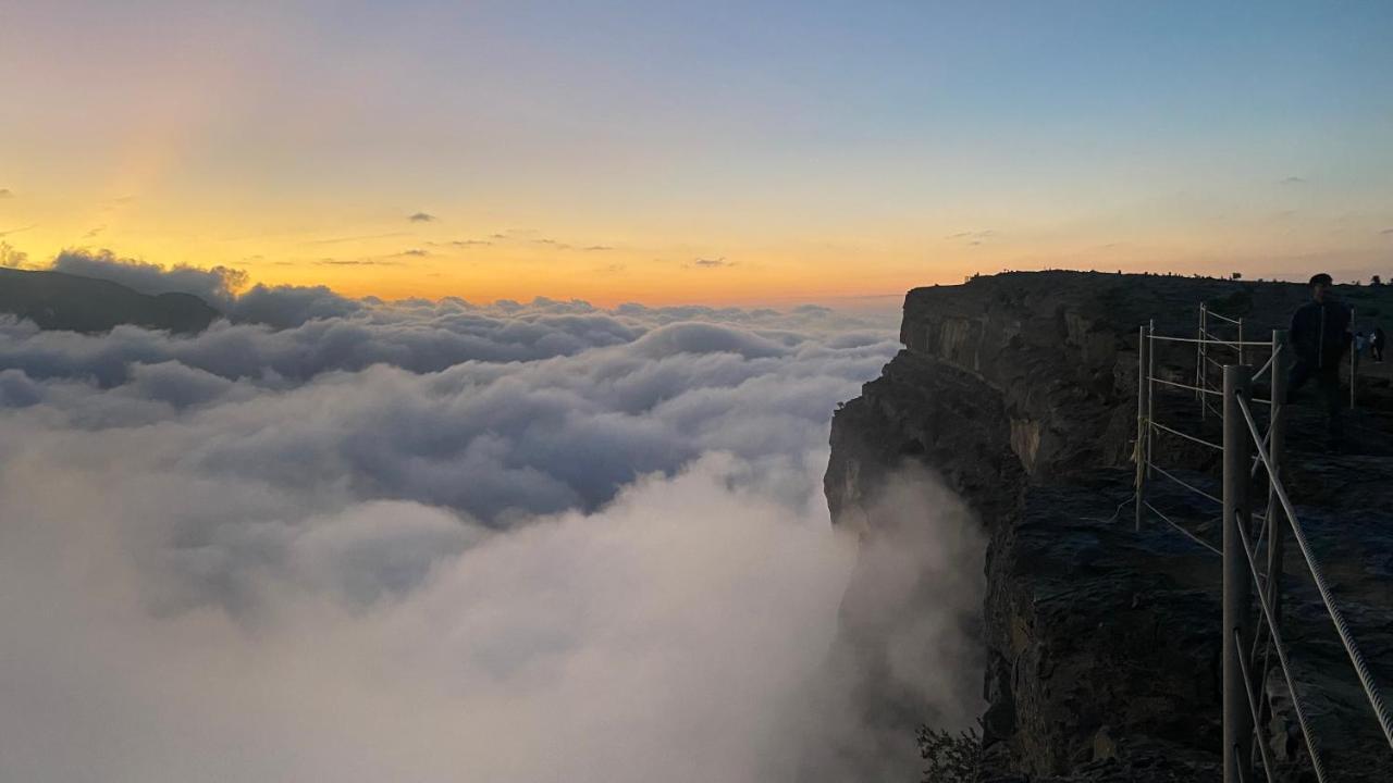Jabal Shams Mountain Rest House Al Hub Eksteriør billede