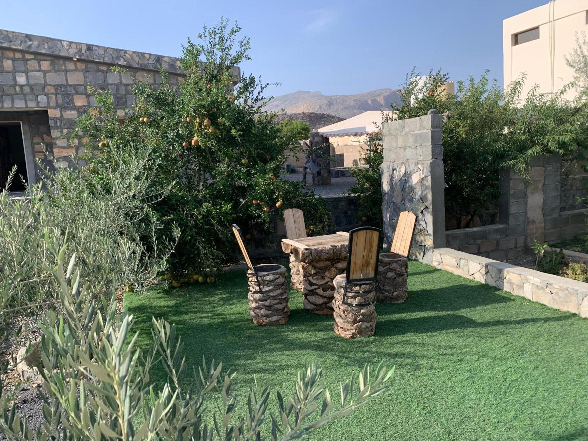 Jabal Shams Mountain Rest House Al Hub Eksteriør billede