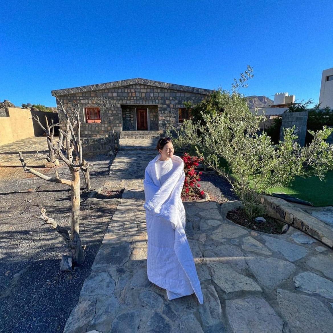 Jabal Shams Mountain Rest House Al Hub Eksteriør billede